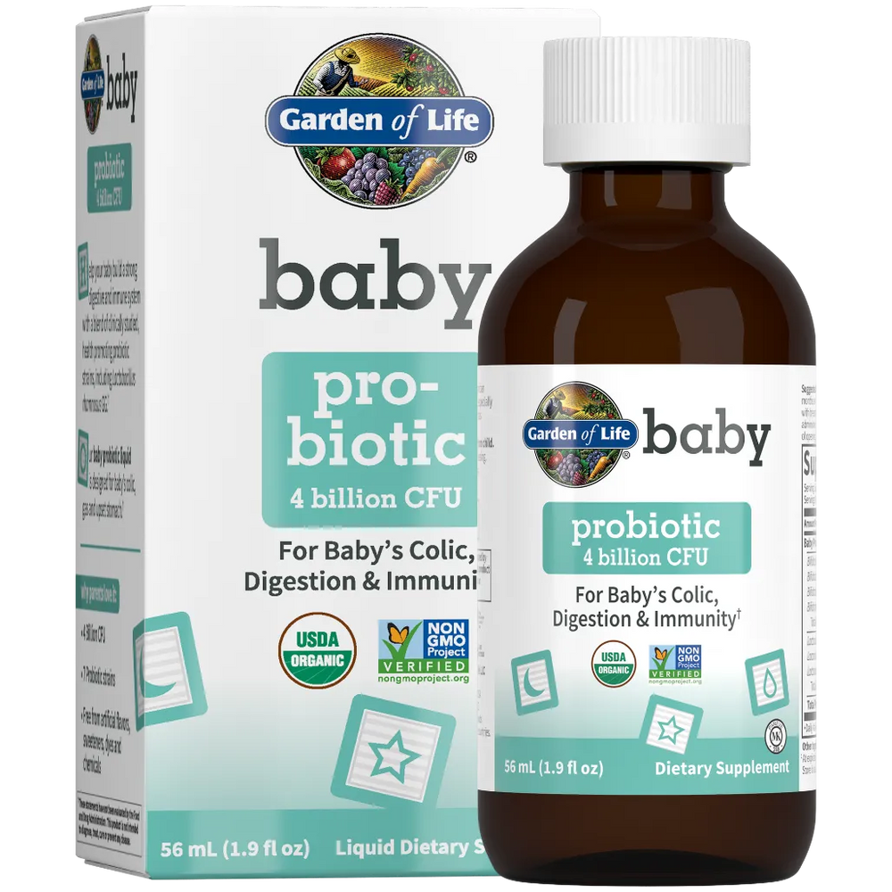 Baby Probiotic 4 Billion CFU 1.9 fl oz Garden of life