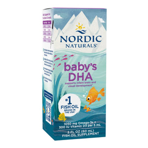 Nordic Naturals Baby's DHA - Supports Healthy Brain, Eye and Nervous System Function