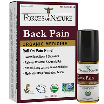 Back Pain by Forces of Nature at Nutriessential.com