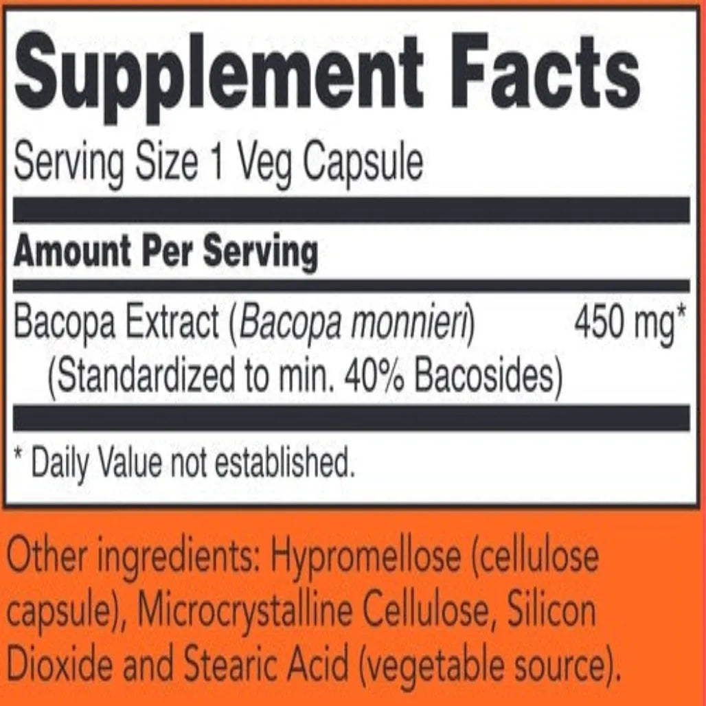 Bacopa Extract 450 mg NOW