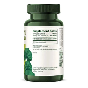 Brahmi/Gotu Kola Tablets Banyan Botanicals