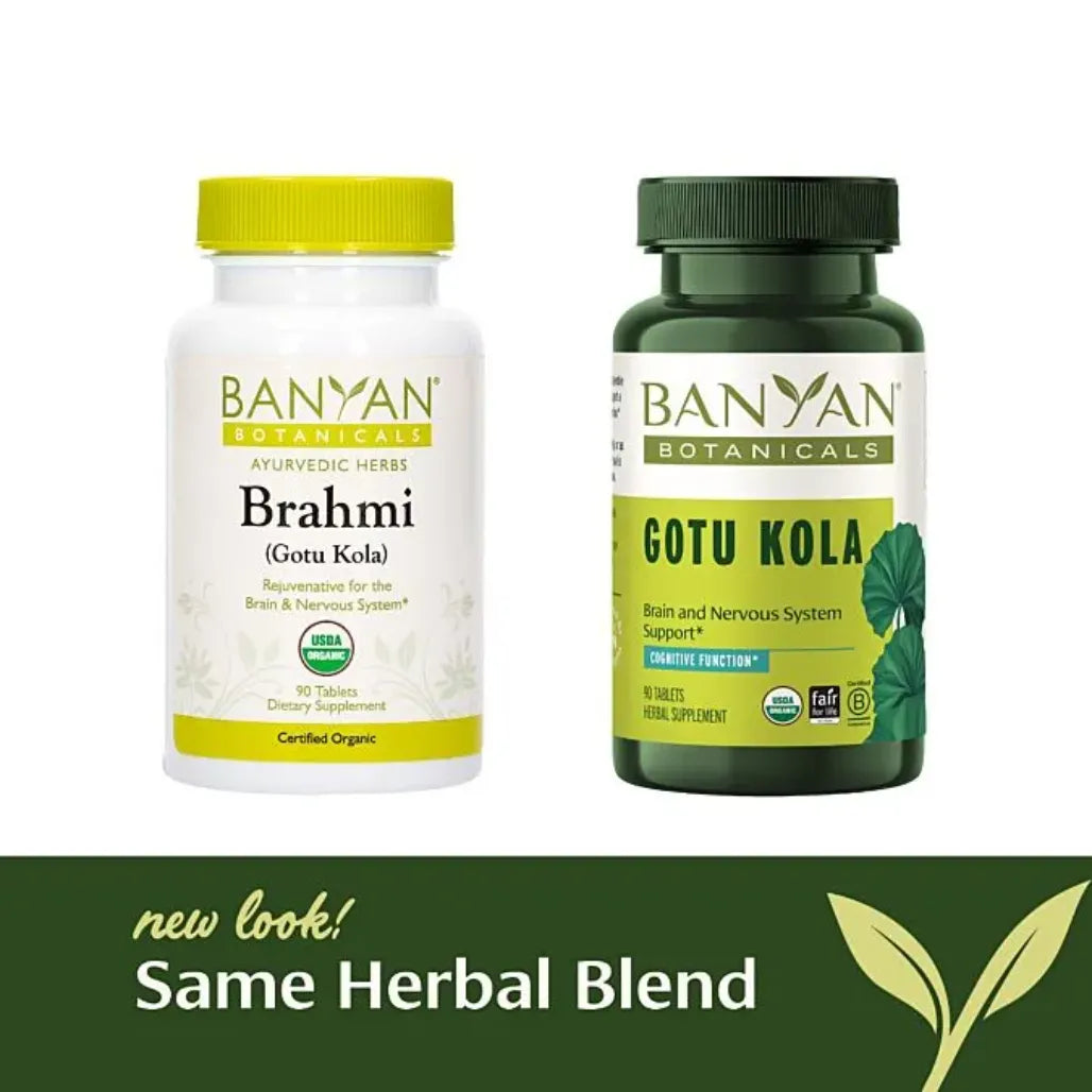 Brahmi/Gotu Kola Tablets Banyan Botanicals