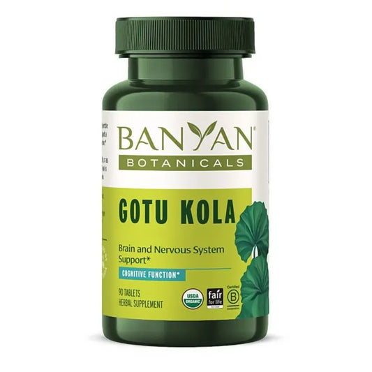 Brahmi/Gotu Kola Tablets Banyan Botanicals