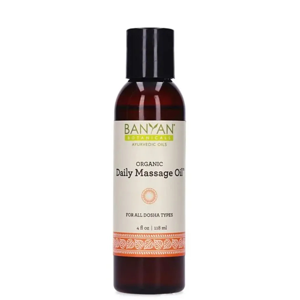 Daily Massage Oil 4 fl oz Banyan Botanicals