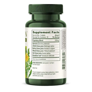Everyday Greens Tablets Organic by Banyan Botanicals at Nutriessential.com