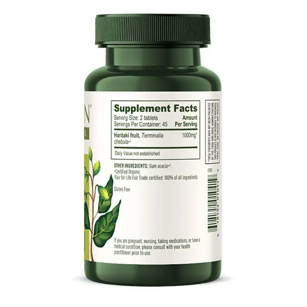 Haritaki 1000 mg by Banyan Botanicals at Nutriessential.com