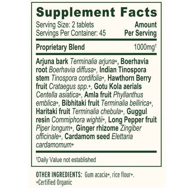 Heart Formula 1000 mg Banyan Botanicals