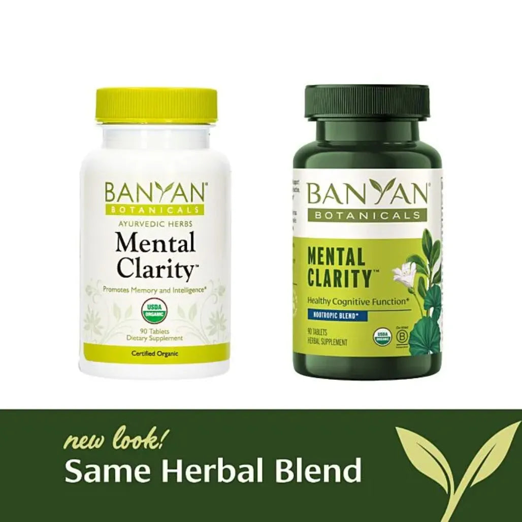 Mental Clarity 500 mg Banyan Botanicals