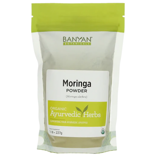 Moringa Powder 0.5 lb Banyan Botanicals