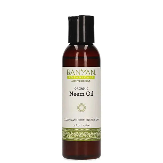 Neem Oil (Certified Organic) 4 oz Banyan Botanicals