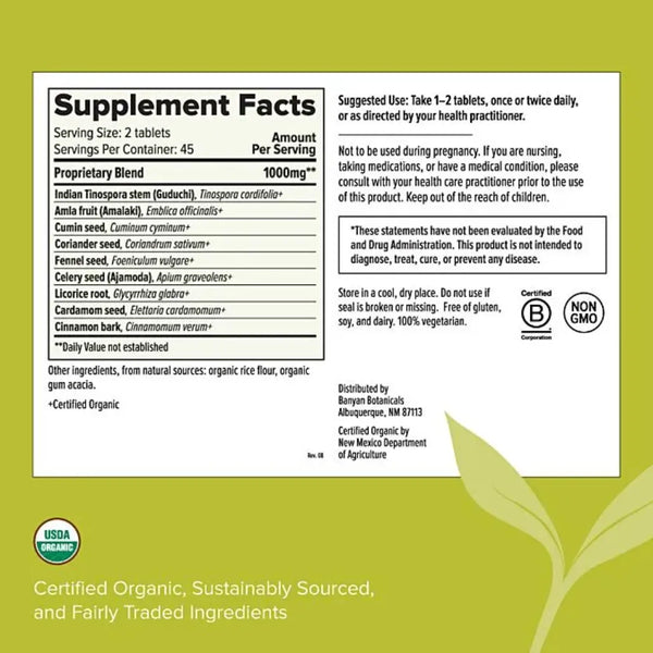 Pitta Digest Banyan Botanicals