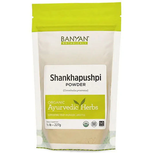 Shankapushpi Powder .5 lb Banyan Botanicals
