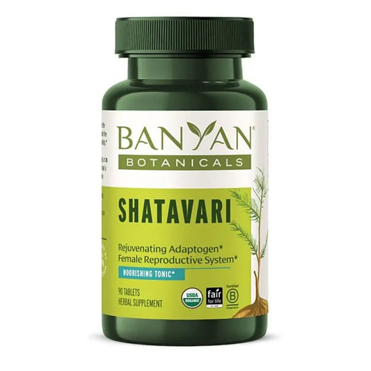 Shatavari, Organic by Banyan Botanicals at Nutriessential.com
