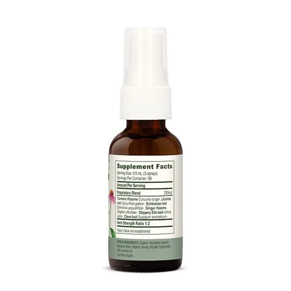 Throat Soother Spray, Organic 1 fl oz Banyan Botanicals