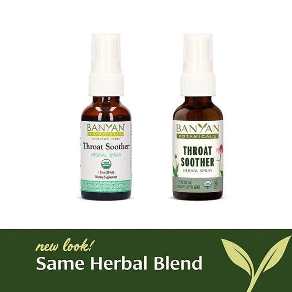 Throat Soother Spray, Organic 1 fl oz Banyan Botanicals