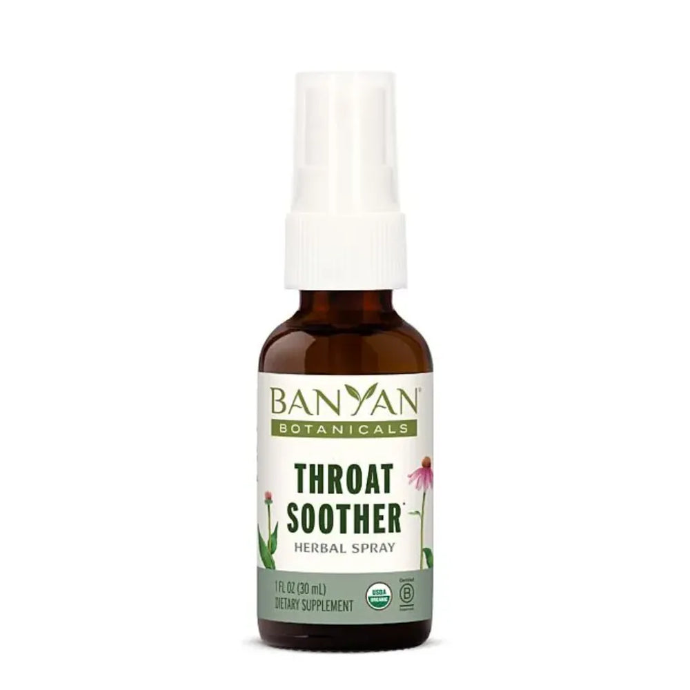 Throat Soother Spray, Organic 1 fl oz Banyan Botanicals