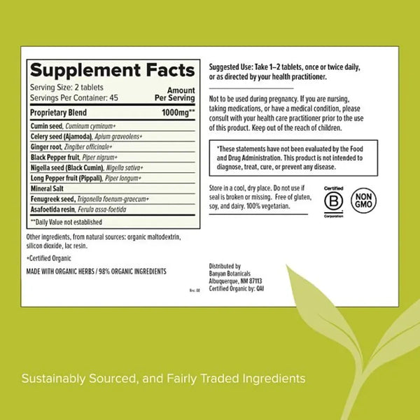 Vata Digest Banyan Botanicals