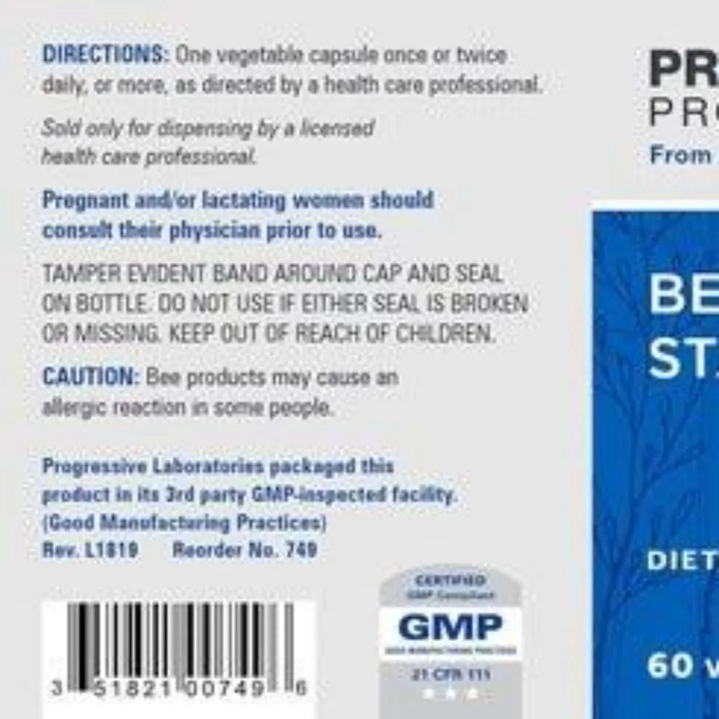 Bee Propolis Standardized Progressive Labs