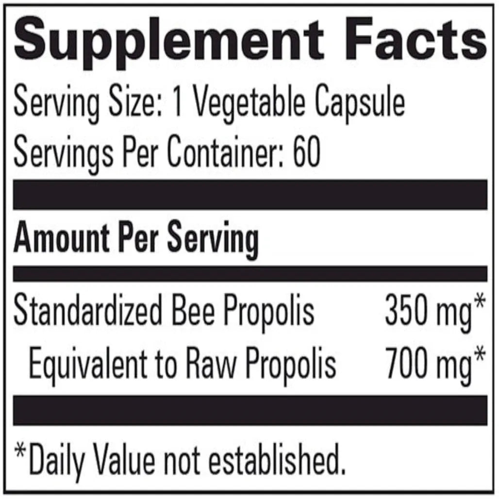 Bee Propolis Standardized Progressive Labs