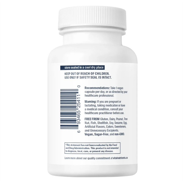 About Berberine 200 mg Dietary Supplement | Vital Nutrients | Blood Sugar Support