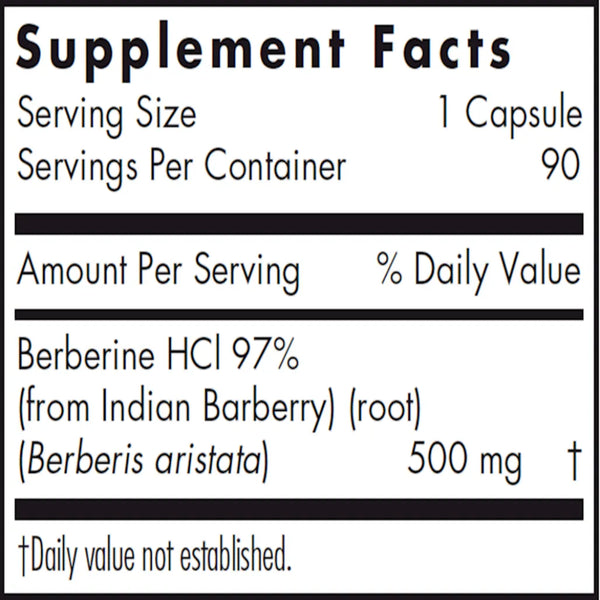 Berberine 500 by Nutricology