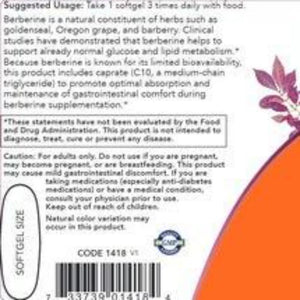 Berberine Glucose Support NOW
