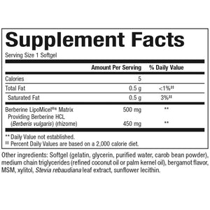 Berberine LipoMicel Matrix Bioclinic Naturals