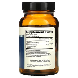 Dr. Mercola Berberine and MicroPQQ Advanced Dietary Supplement of 30 Capsule