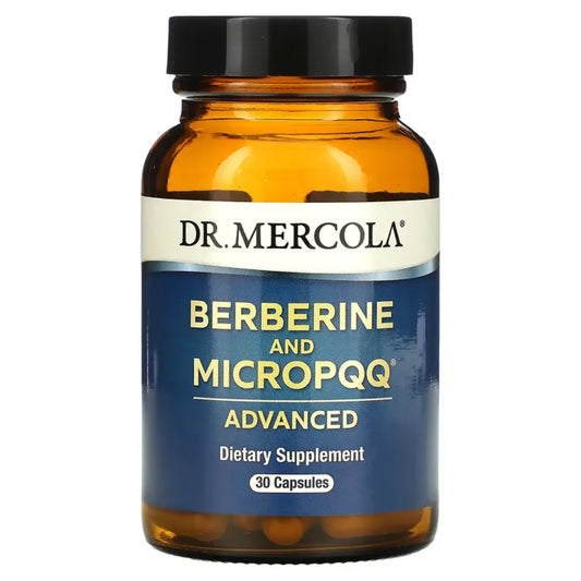 Dr. Mercola Berberine and MicroPQQ Advanced Dietary Supplement of 30 Capsule