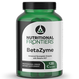 BetaZyme 120 vegcaps Nutritional Frontiers 