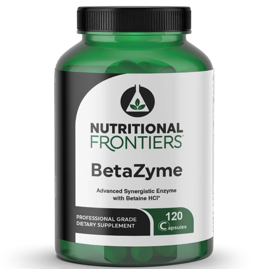 BetaZyme 120 vegcaps Nutritional Frontiers - Supplement Ingredients
