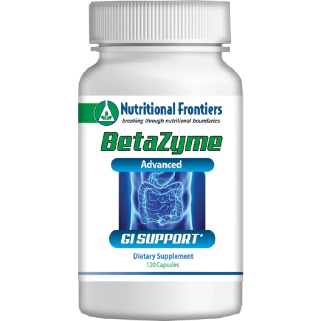 Shop BetaZyme - 120 Capsules - Nutritional Frontiers