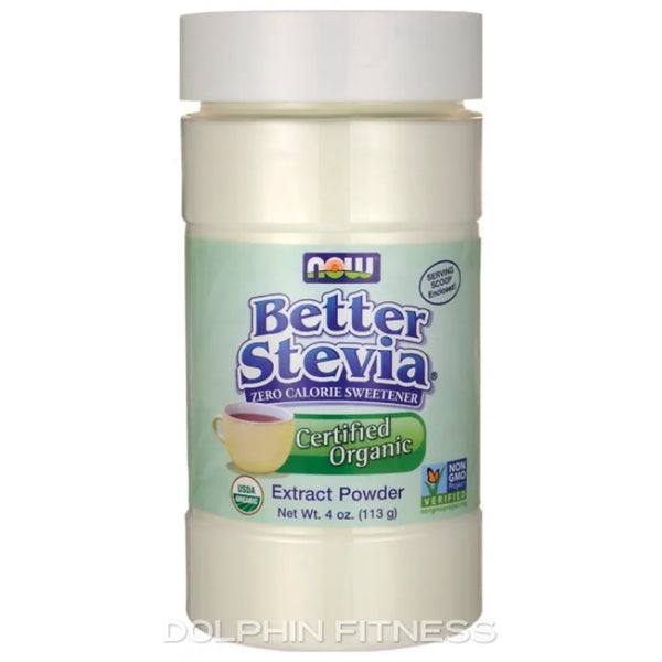 Better Stevia Powder Organic NOW