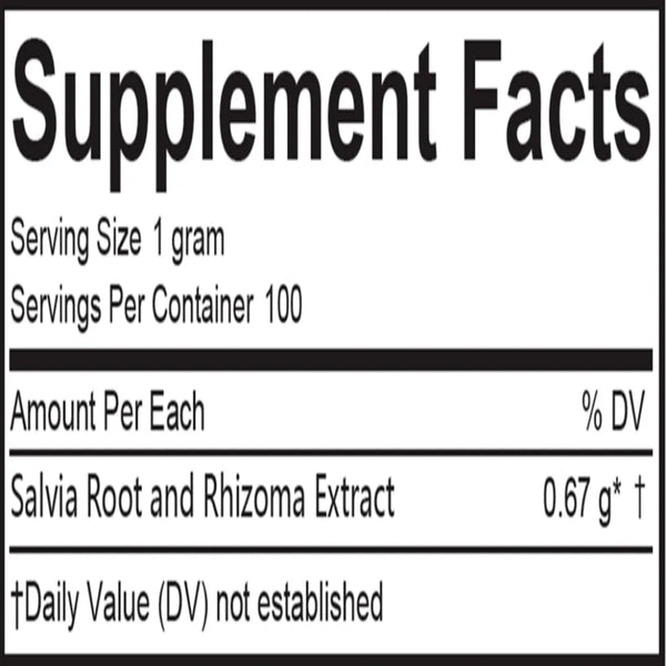 Dan Shen (Chinese Salvia) Bio Essence Health Science