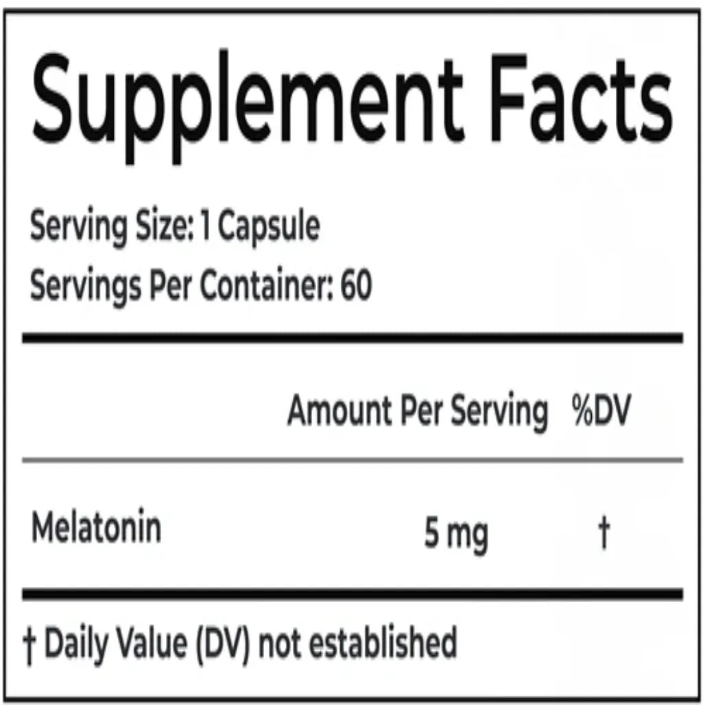 Melatonin 5 mg Bio Essence Health Science