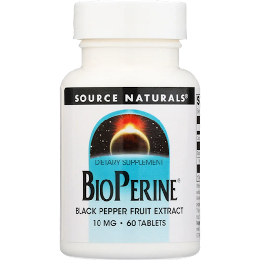 BioPerine 10 mg Source Naturals