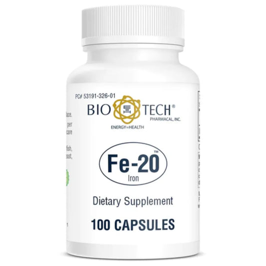 Fe-20 Ferrous Gluconate 20 mg Bio-Tech