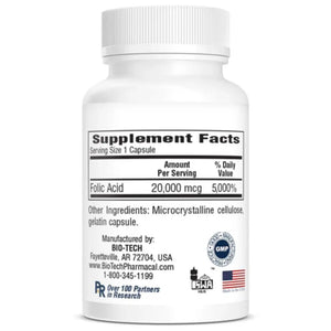 Folic Acid 20 mg Bio-Tech