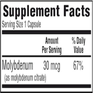 Molybdenum Citrate 30 mcg Bio-Tech