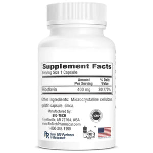 Vitamin B2 - 400 Bio-Tech