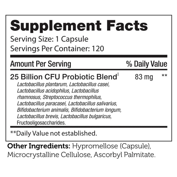 BioDophilus 25B by Advanced Nutrition by Zahler