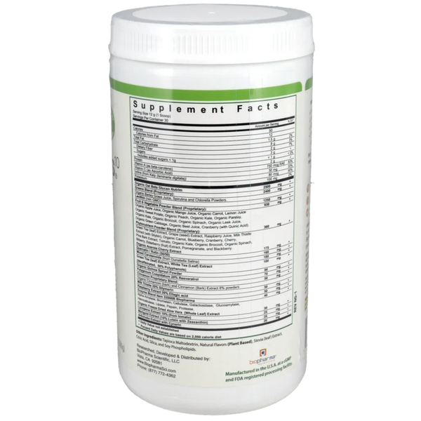 NanoGreens10 Green Apple 12.7 oz BioPharma Scientific