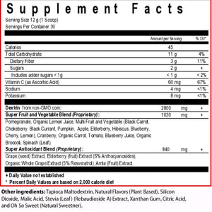 NanoReds 10 Natural Berry BioPharma Scientific