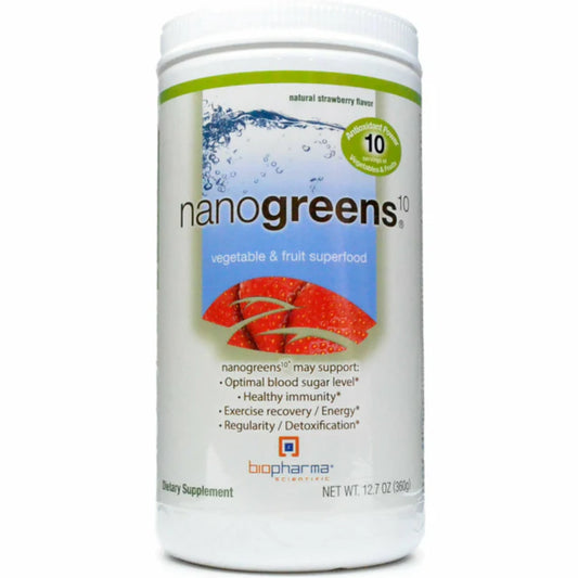 Nanogreens10 Strawberry by BioPharma Scientific