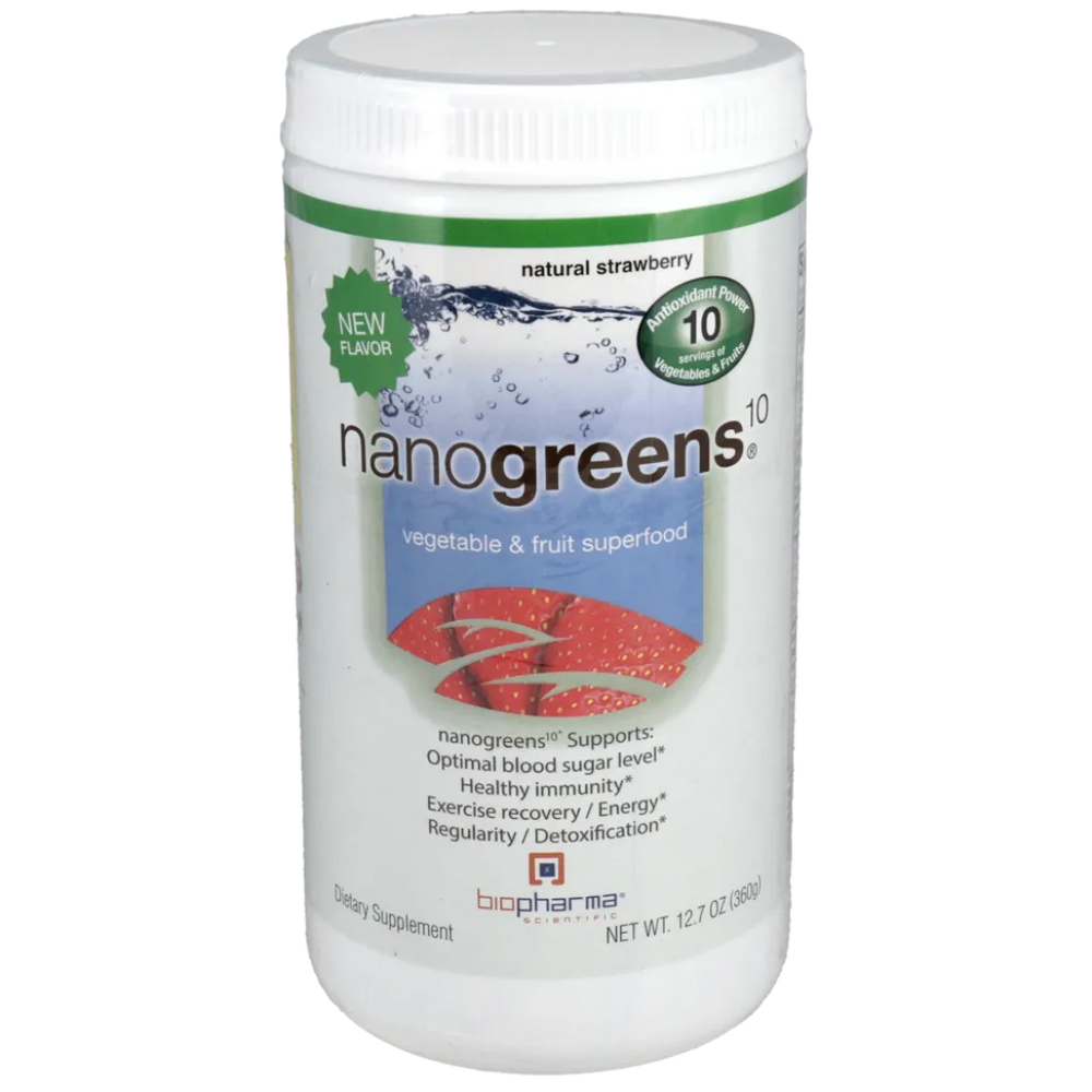 Nanogreens10 Strawberry by BioPharma Scientific