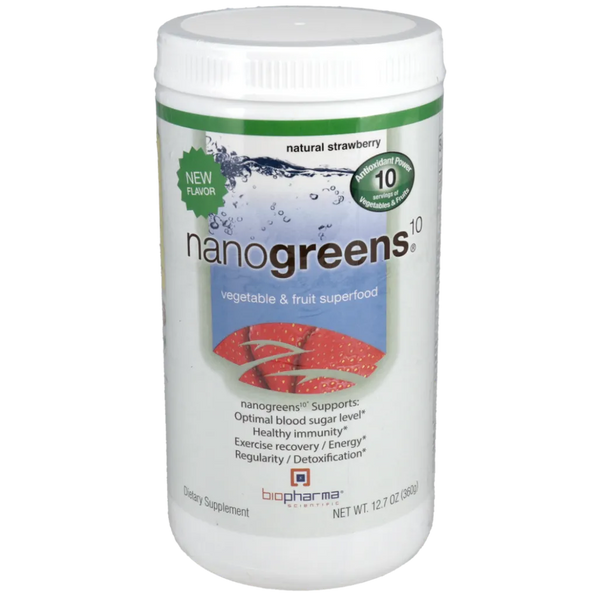 Nanogreens10 Strawberry by BioPharma Scientific