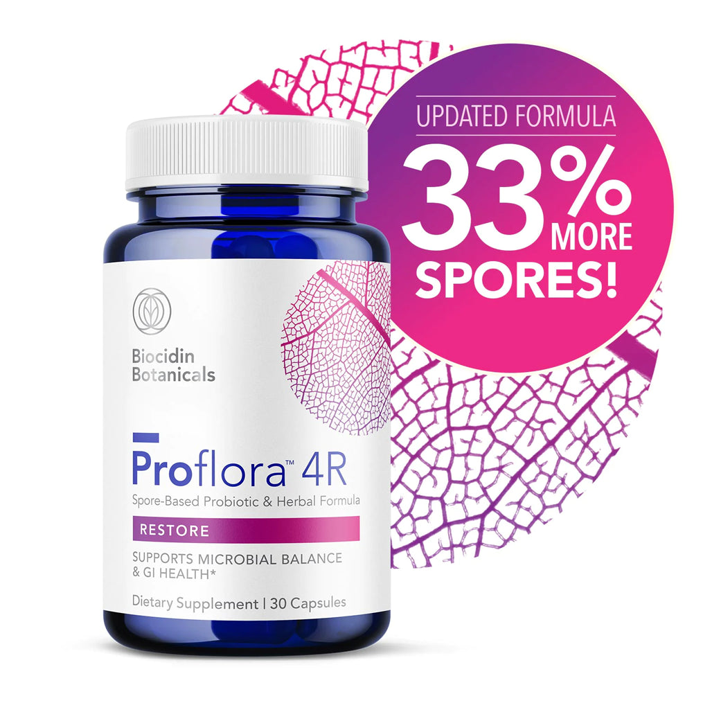 Proflora4R Restorative Probiotic Biocidin Botanicals