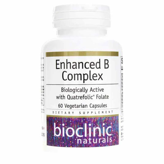 Enhanced B Complex by  Bioclinic Naturals - 60 Capsules | Immune Function