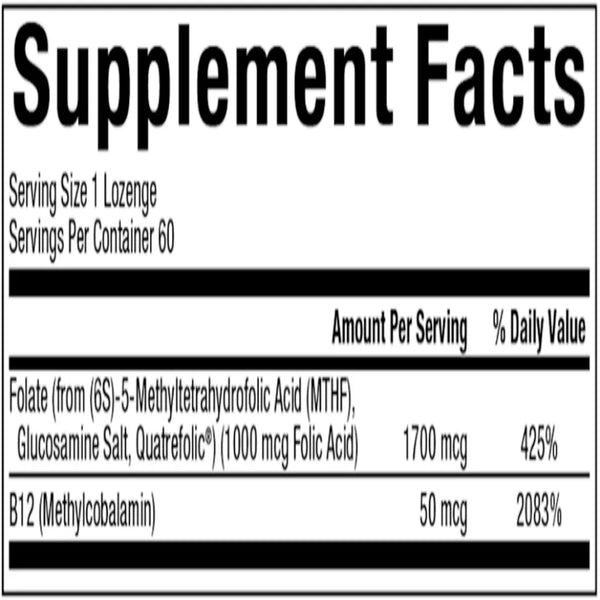 5-MTHF & B12 Bioclinic Naturals