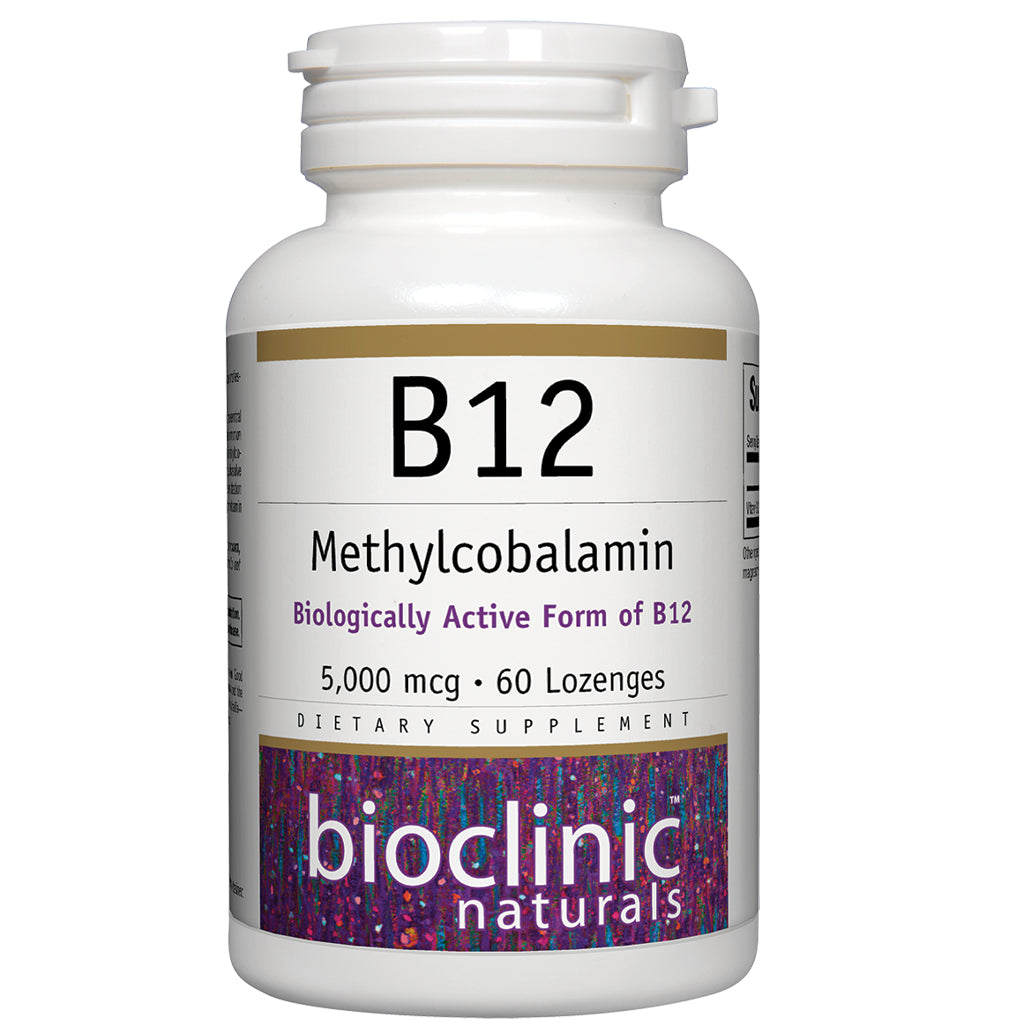B12 Methylcobalamin 5,000mcg Bioclinic Naturals